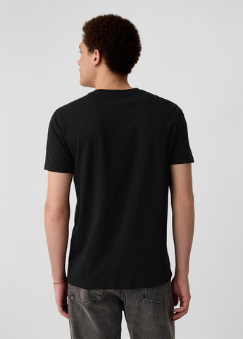 Черная футболка Gap
