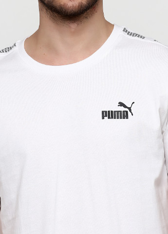Белая футболка Puma Amplified Tee