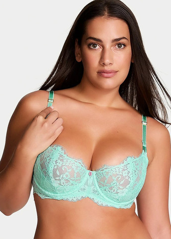 Бирюзовый демисезонный комплект (бюстгальтер, трусики) Victoria's Secret