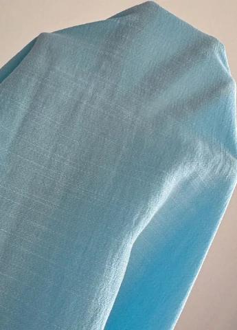 Голубое кэжуал платье а-силуэт SHEIN однотонное