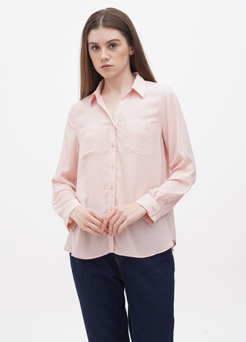 Светло-розовая демисезонная блуза Talbots