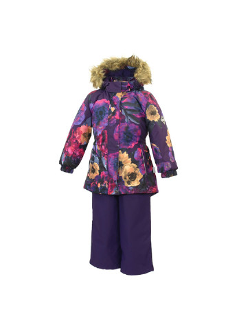 Фиолетовый зимний комплект зимний (куртка + брюки) renely 1 Huppa