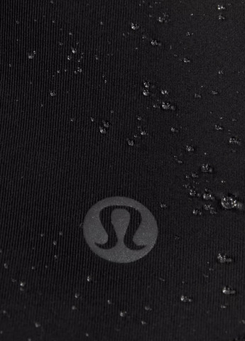 Чорна демісезонна куртка Lululemon Athletica Push Your Pace Lululemon