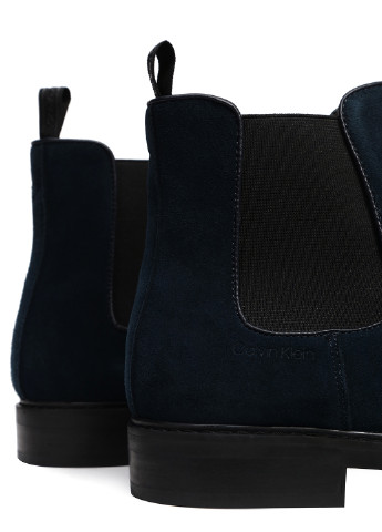 Синие осенние ботинки челси Calvin Klein