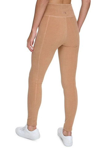 Бежевые демисезонные леггинсы Calvin Klein