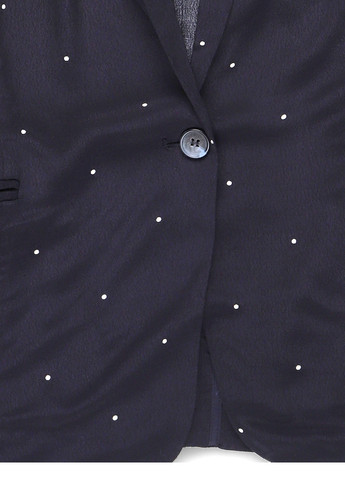 Темно-синий женский жакет Vince Camuto в горошек - демисезонный