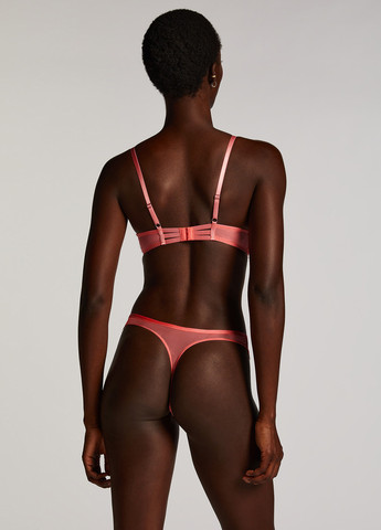 Кораловий мінімайзер бюстгальтер Hunkemoller з кісточками поліамід