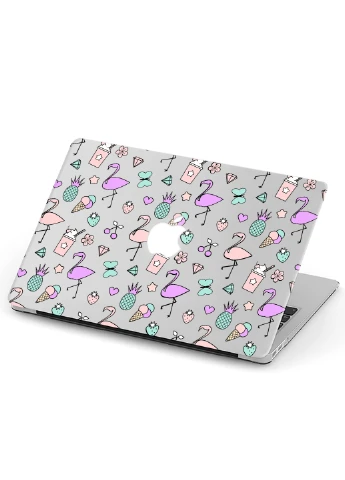 Чохол пластиковий для Apple MacBook 12 A1534 / A1931 Фламінго (Flamingo) (3365-1937) MobiPrint (218505466)