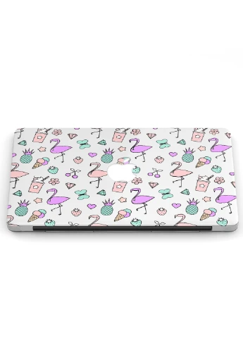 Чохол пластиковий для Apple MacBook 12 A1534 / A1931 Фламінго (Flamingo) (3365-1937) MobiPrint (218505466)