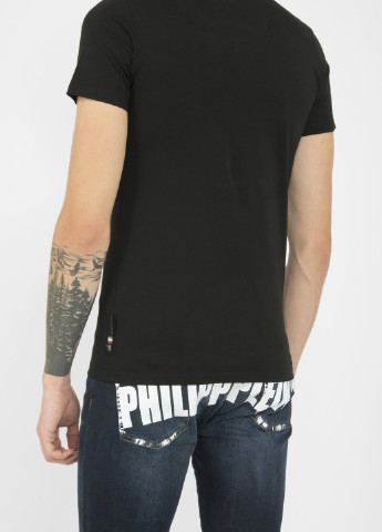 Черная футболка Philipp Plein