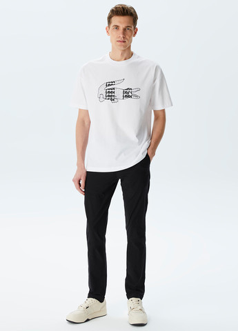 Біла футболка Lacoste