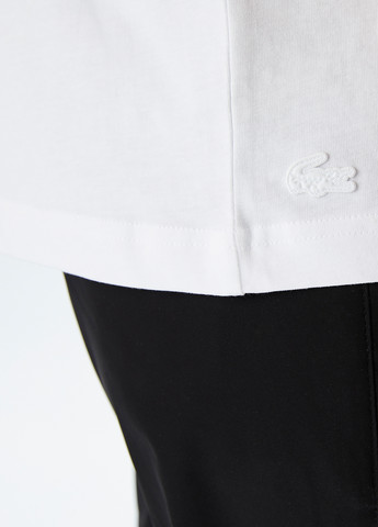 Біла футболка Lacoste