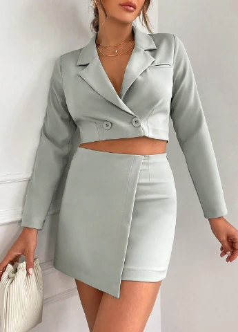Костюм (жакет, юбка) SHEIN (316474436)