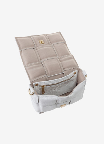 Сумка жіноча шкіряна через плече крос-боді маленька дуте плетіння Regina Notte (253135357)