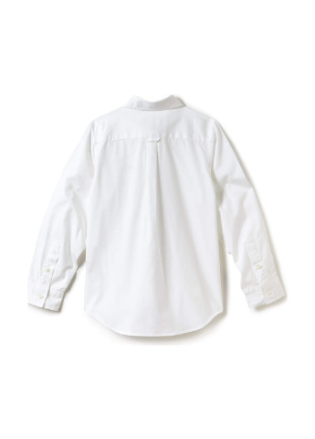 Белая кэжуал рубашка Lacoste
