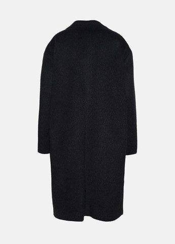 Черное зимнее Пальто оверсайз Calvin Klein