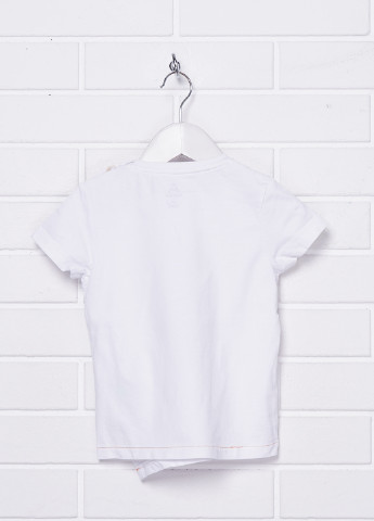 Белая летняя футболка с коротким рукавом Street Gang
