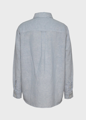 Голубой кэжуал рубашка в полоску Tommy Jeans