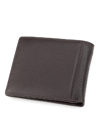 Чоловічий шкіряний гаманець 11,5х9,5х2 см st leather (252129518)