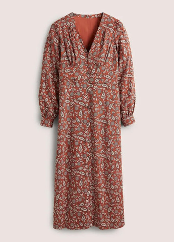 Рожево-коричнева кежуал сукня сукня-сорочка Boden турецькі огірки