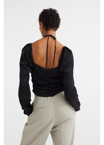 Чорна блуза H&M