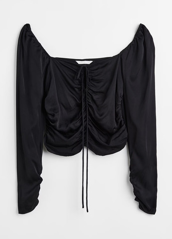 Чорна блуза H&M