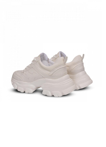 Кроссовки женские S1243 No Brand белые демисезоны (242251543)