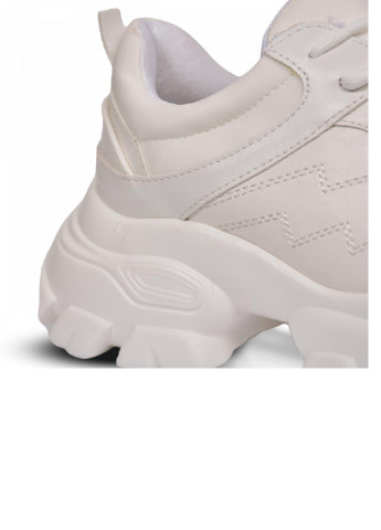 Кроссовки женские S1243 No Brand белые демисезоны (242251543)