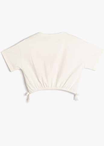 Біла літня футболка KOTON