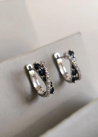Серьги Silver Flame (354214413)