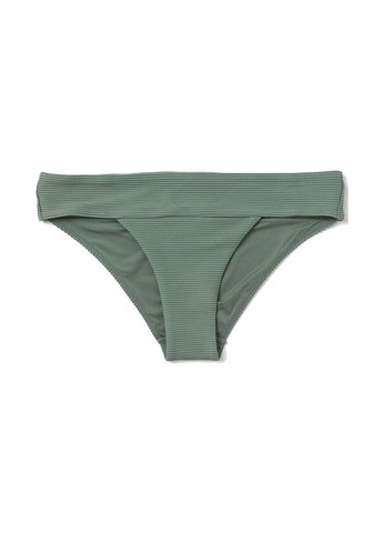 Серо-зеленые купальные трусики-плавки однотонные H&M