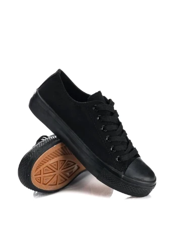 Черные кеды Top Shoes