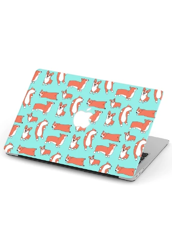 Чохол пластиковий для Apple MacBook Air 13 A1932 / A2179 / A2337 Коргі патерн (9656-2477) MobiPrint (218857718)
