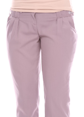 Бледно-розовые кэжуал летние брюки Ut