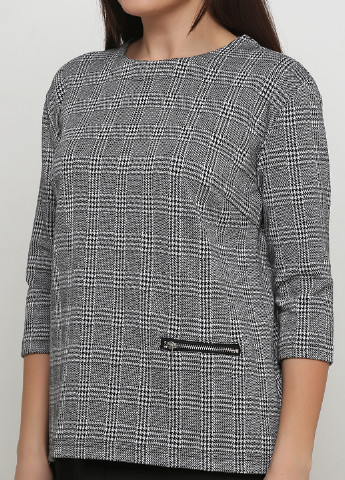 Черный демисезонный комплект (блуза, юбка) BRANDTEX COPENHAGEN