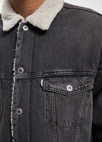 Серая демисезонная куртка Levi's