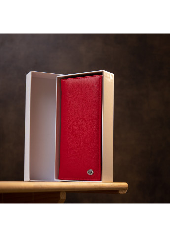 Жіночий шкіряний гаманець 10х19х3 см st leather (252130180)