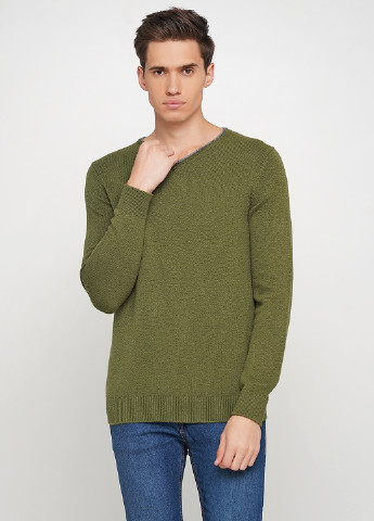 Зеленый демисезонный пуловер пуловер S.Oliver