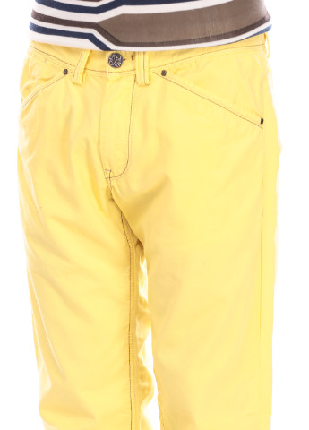 Желтые кэжуал демисезонные прямые брюки Murphy & Nye