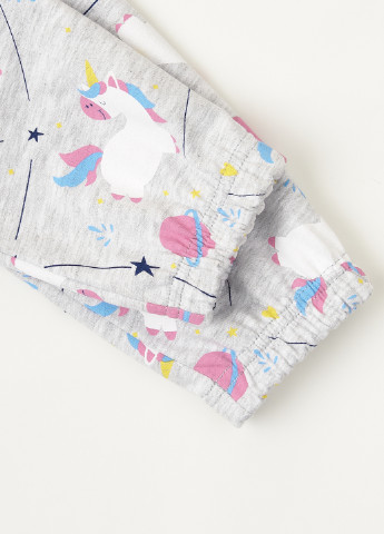 Серая всесезон пижама (свитшот, брюки) свитшот + брюки Ляля