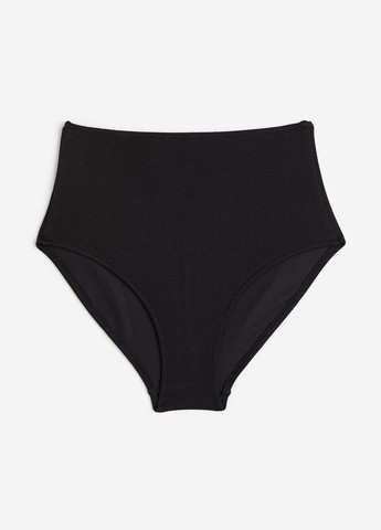 Черные купальные трусики-плавки однотонные H&M