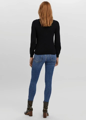 Черный демисезонный свитер Vero Moda