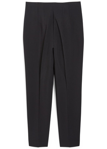 Черные кэжуал, классические демисезонные укороченные брюки C&A
