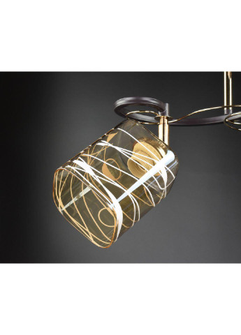 Люстра потолочная на 2 лампочки 7182/2A Коричневый 33х16х45 см. Sunnysky (253122423)