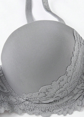 Комбінований балконет бюстгальтер (3 шт.) SHEIN з кісточками поліамід