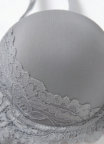 Комбінований балконет бюстгальтер (3 шт.) SHEIN з кісточками поліамід