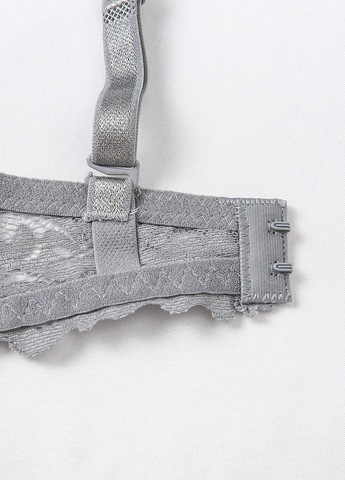 Комбінований балконет бюстгальтер (3 шт.) SHEIN з кісточками поліамід