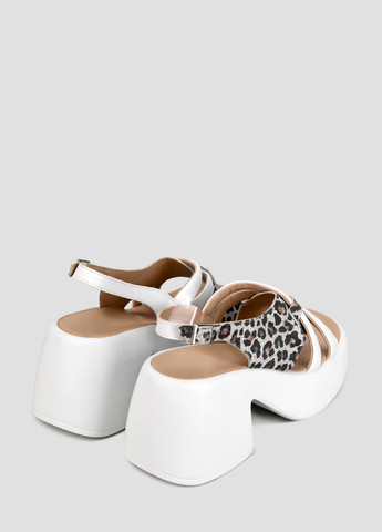 Белые босоножки Viscala с ремешком с белой подошвой, плетение