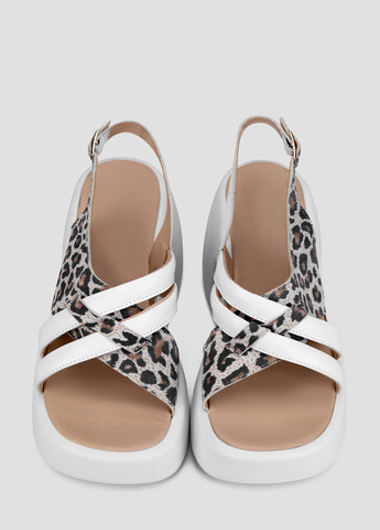 Белые босоножки Viscala с ремешком с белой подошвой, плетение