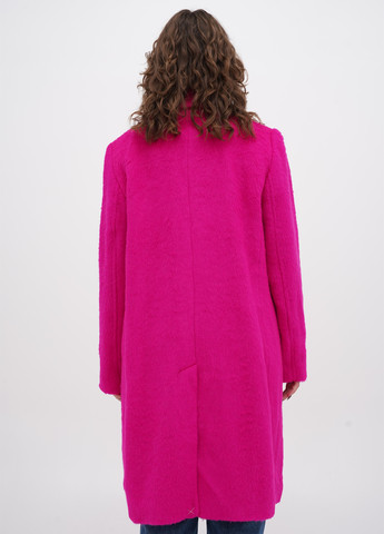 Фуксинове (колору Фукія) демісезонне Пальто двобортне Talbots